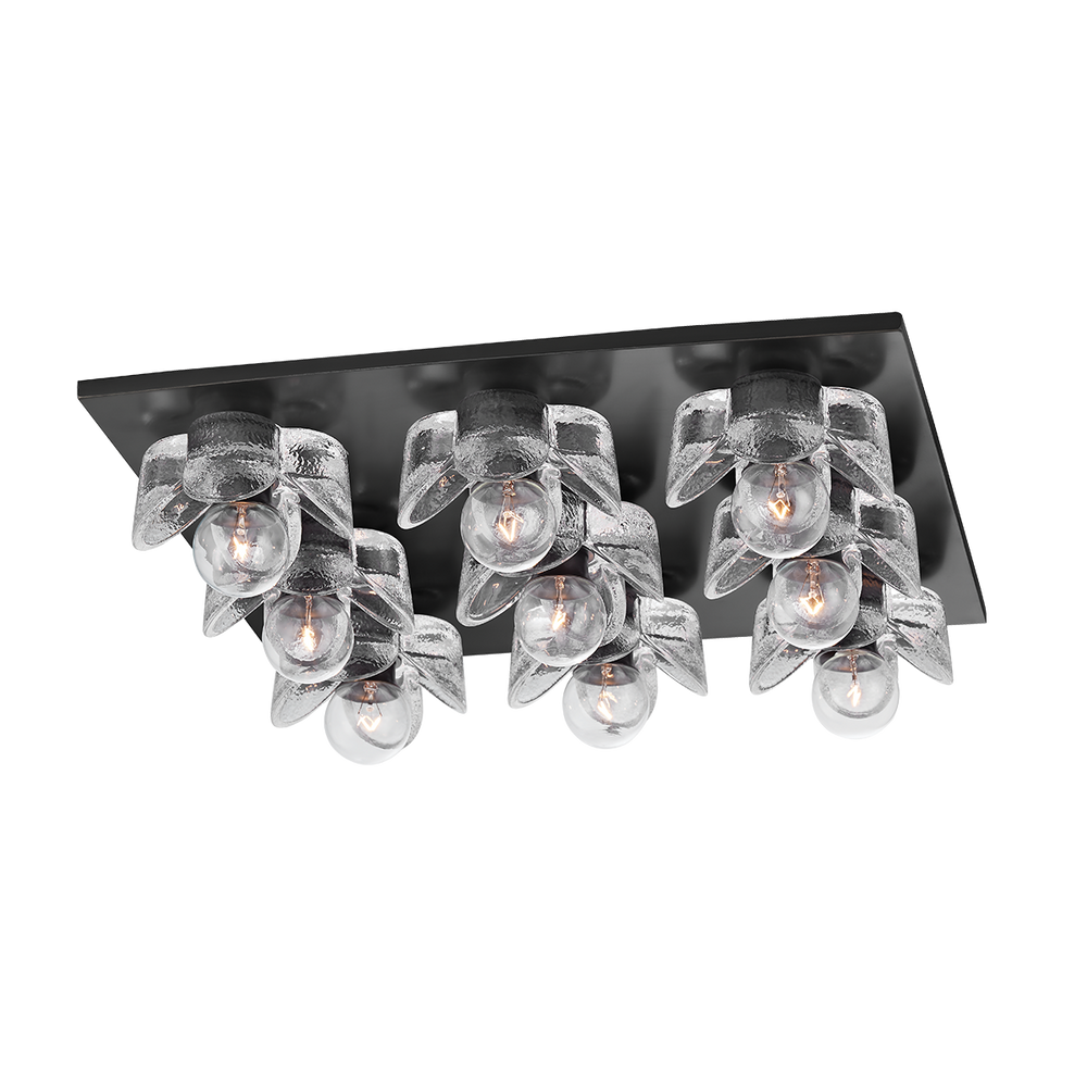 Shea 9 Light Flush Mount-Mitzi-HVL-H410509-OB-PendantsOld Bronze-2-France and Son