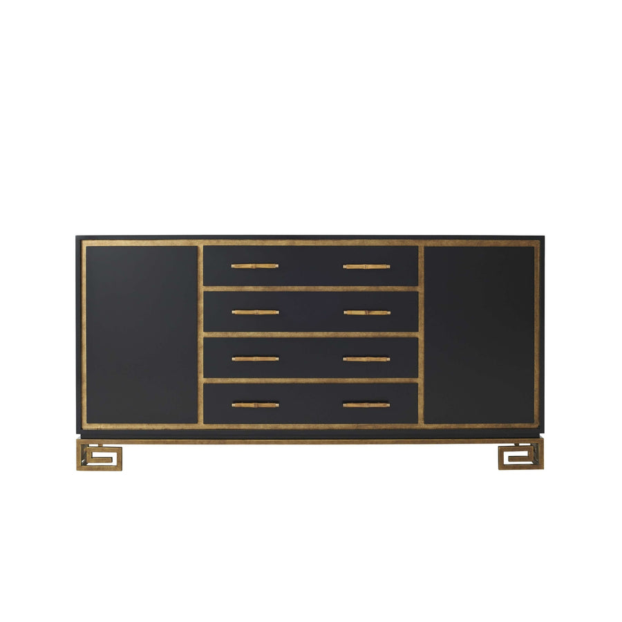 Large Inky Fascinate Cabinet-Theodore Alexander-THEO-6102-194-Sideboards & Credenzas-2-France and Son