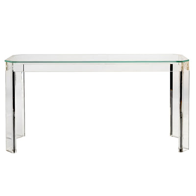 Augustine Acrylic Console Table by Andrew Martin-Sonder-FIT8003-Console Tables-2-France and Son