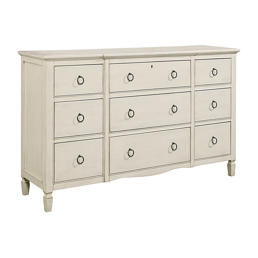 Summer Hill Nine Drawer Dresser-Universal Furniture-UNIV-987040-Dressers-1-France and Son