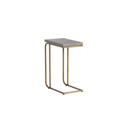 Lucius - C Shaped End Table-Sunpan-SUNPAN-102167-Side Tables-1-France and Son