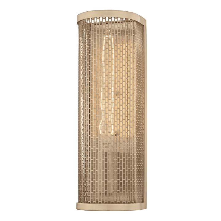 Britt 1 Light Wall Sconce-Mitzi-HVL-H151101-AGB-Wall LightingAged Brass-1-France and Son