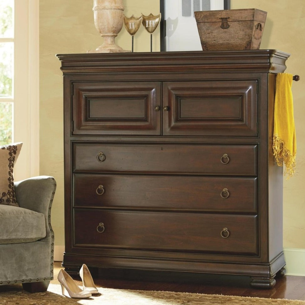 Reprise Dressing Chest-Universal Furniture-UNIV-581175-DressersClassical Cherry-2-France and Son