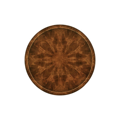 Classically Styled Round Side Table-Jonathan Charles-JCHARLES-494003-MBL-Side TablesBleached Walnut-8-France and Son