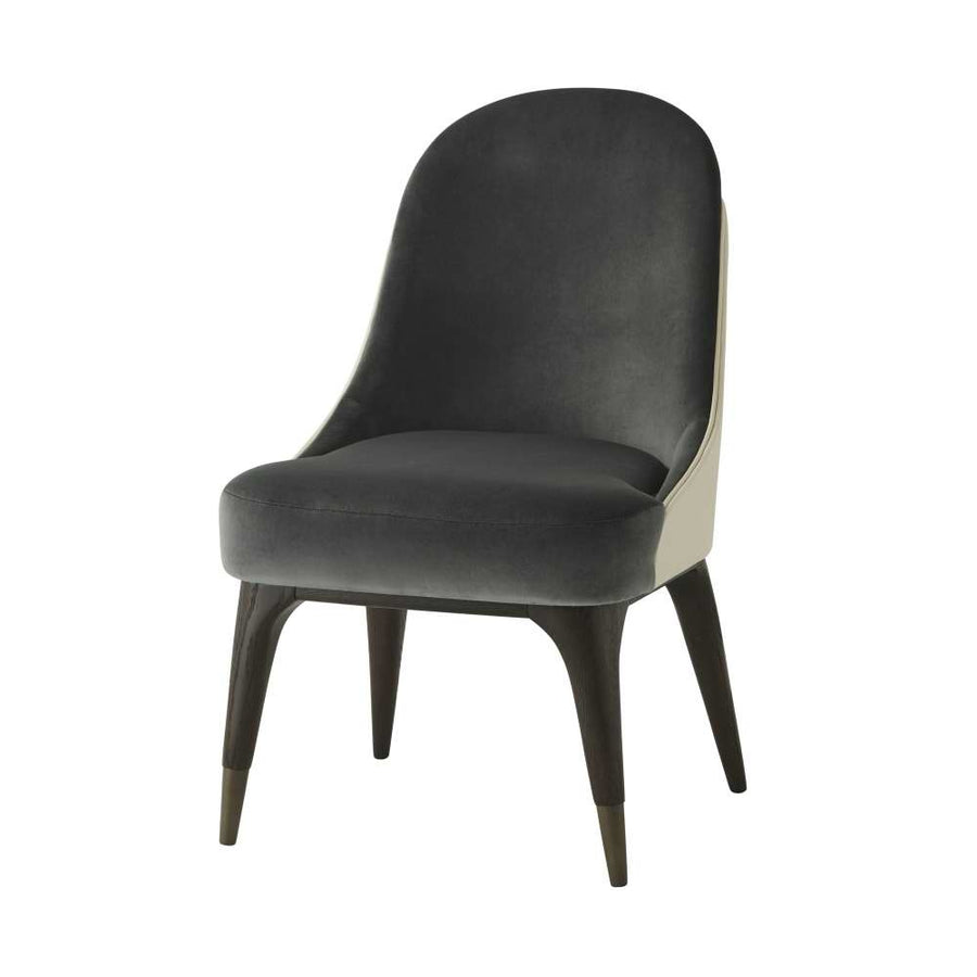 Covet Dining Chair-Theodore Alexander-THEO-SLD40001.2BAW-Dining Chairs-1-France and Son