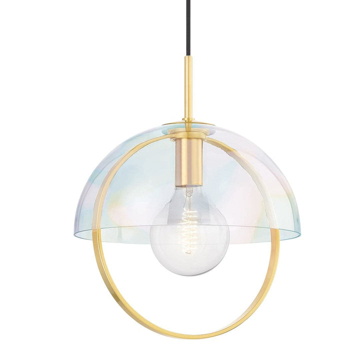 Meriah - 1 Light Pendant-Mitzi-HVL-H752701L-AGB-PendantsLarge-1-France and Son