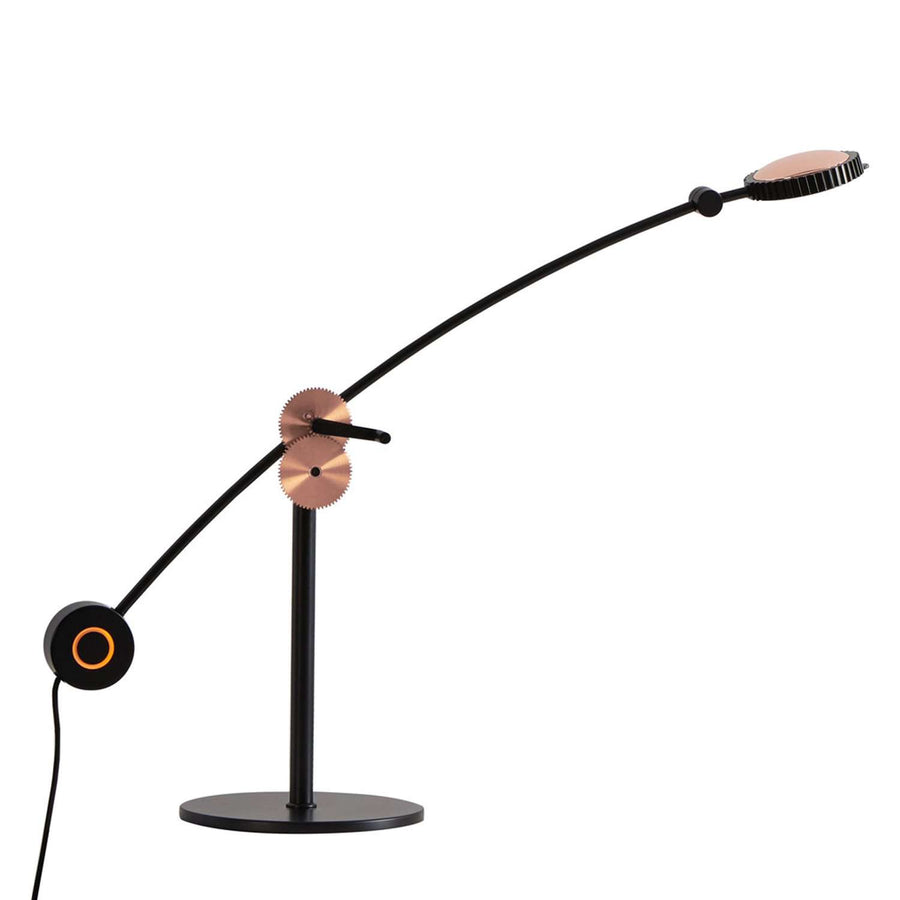Planet Table Lamp - Matt Black + Copper-Seed Design-SEED-SLD-100DRTE-CPR-Table Lamps-1-France and Son