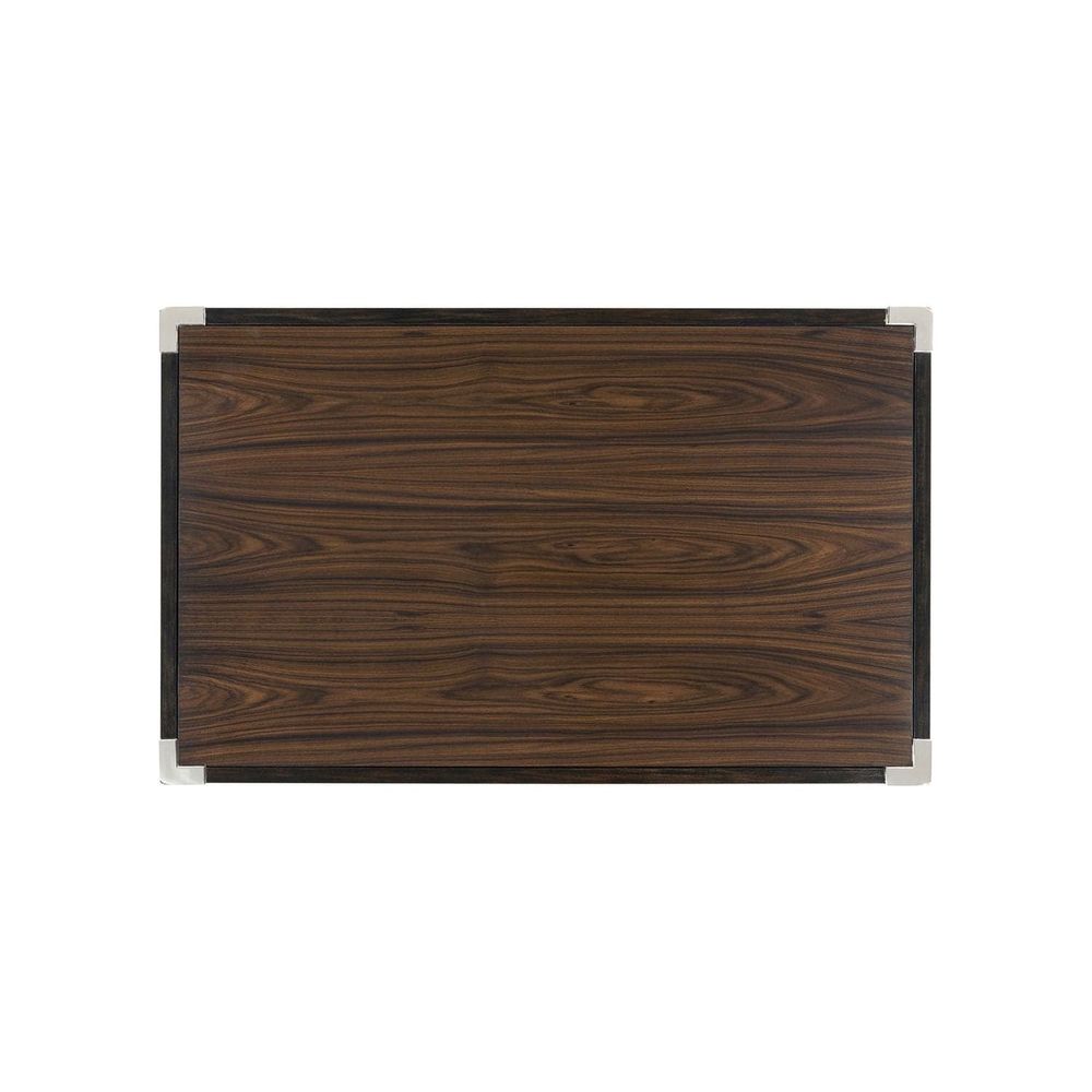 Campaign Style Dark Santos Rosewood Bedside Cabinet-Jonathan Charles-JCHARLES-500238-SAD-Nightstands-4-France and Son