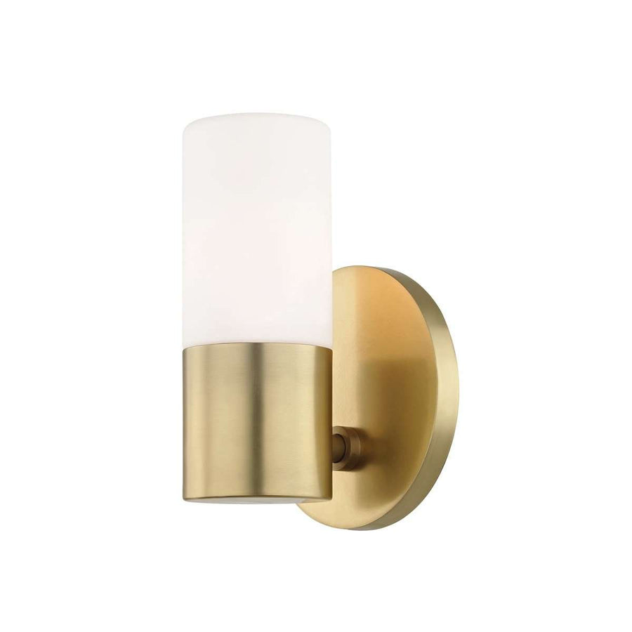 Lola 1 Light Wall Sconce-Mitzi-HVL-H196101-AGB-Wall LightingGold-1-France and Son