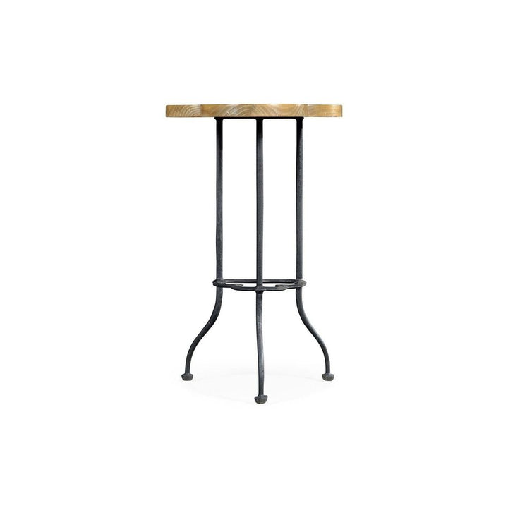 Trefoil Lamp Table-Jonathan Charles-JCHARLES-491161-LBC-Side TablesLight Brown Chestnut-7-France and Son