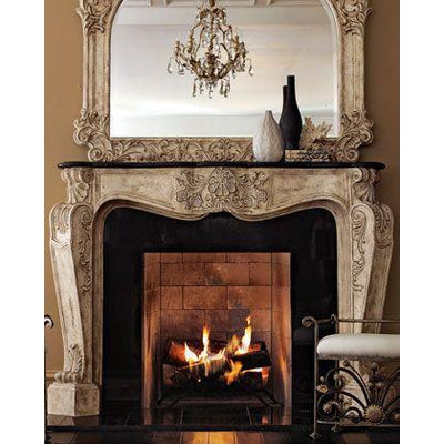 French Fireplace Surround-Ambella-AMBELLA-01135-420-072-Decor-2-France and Son