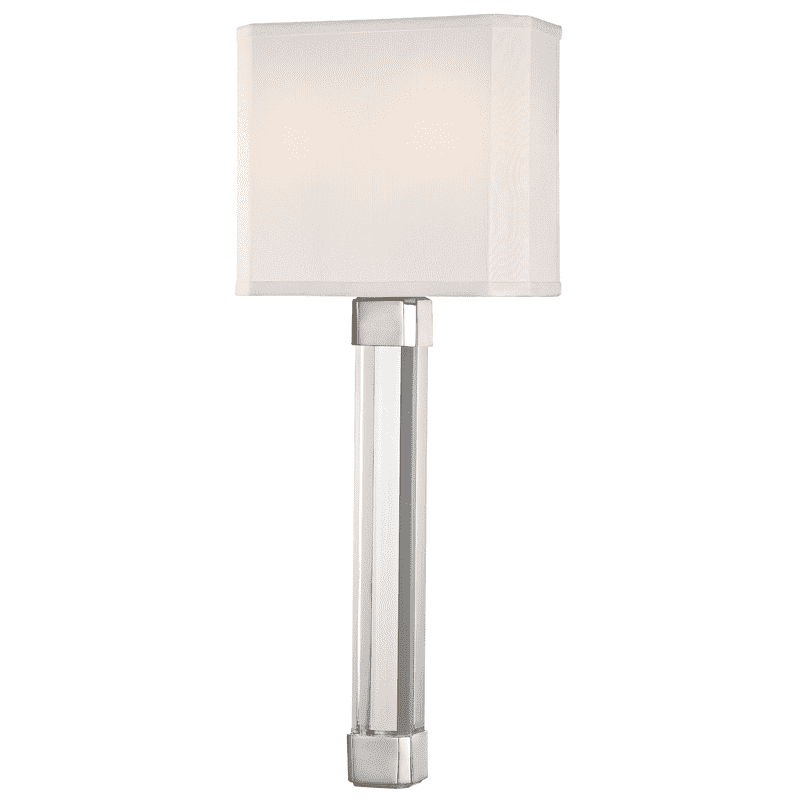Larissa 2 Light Wall Sconce Polished Nickel-Hudson Valley-HVL-1461-PN-Wall Lighting-1-France and Son