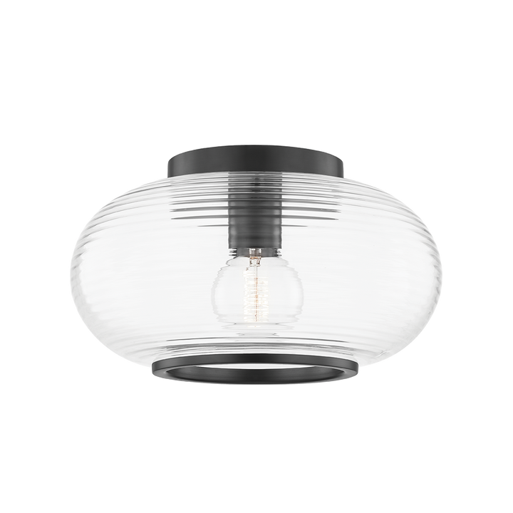 Maggie 1 Light Flush Mount-Mitzi-HVL-H418501-OB-Flush MountsOld Bronze-2-France and Son