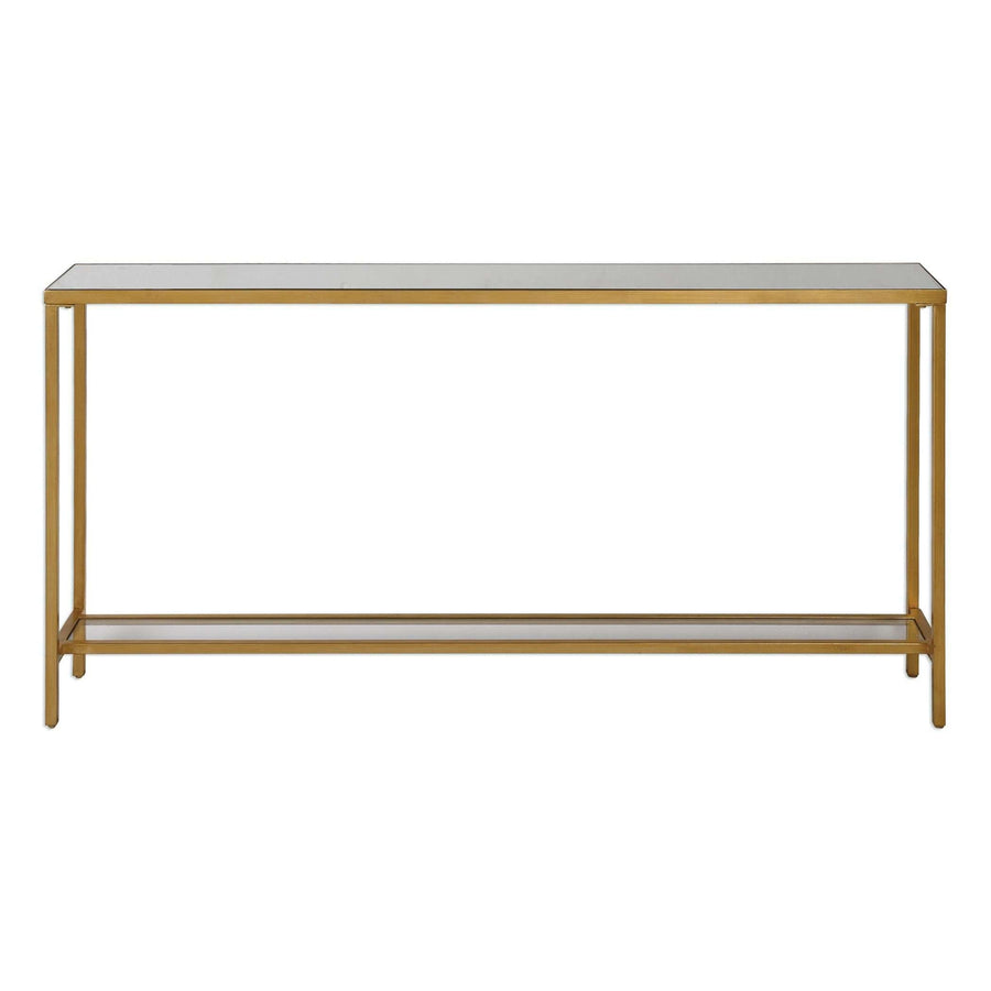 Hayley Gold Console Table-Uttermost-UTTM-24685-Console Tables-1-France and Son