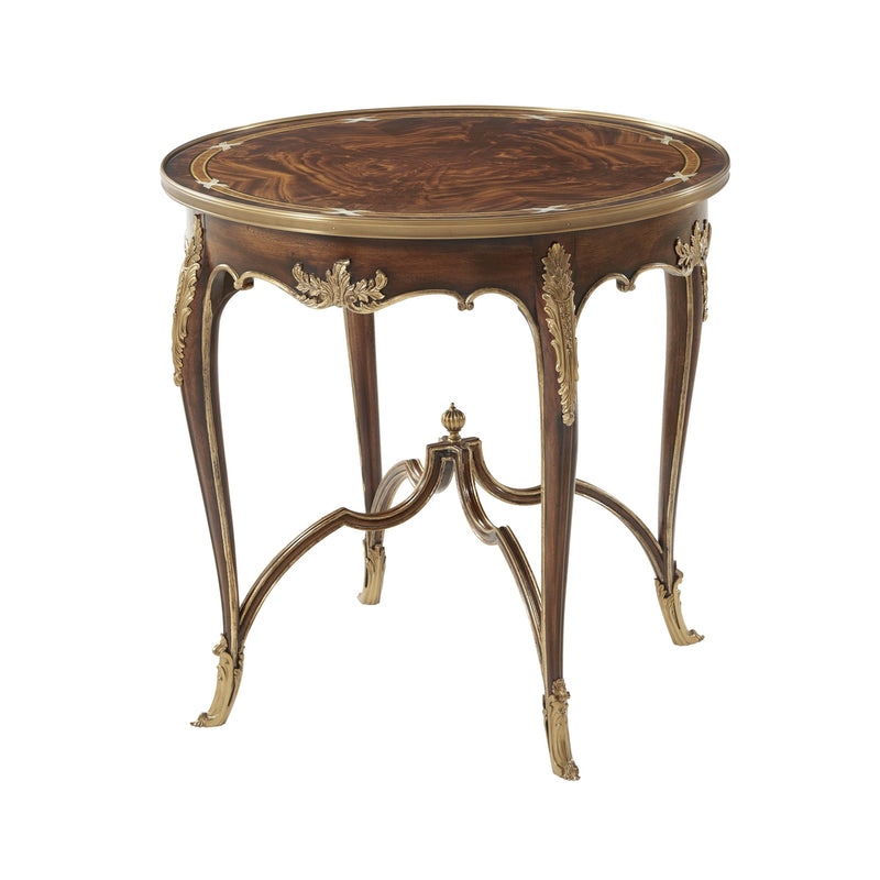 Slender Elegance Side Table-Theodore Alexander-THEO-5005-551-Side Tables-1-France and Son