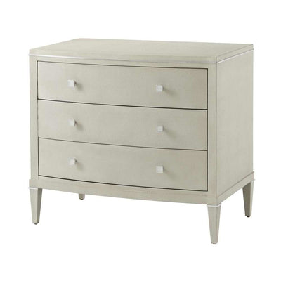 Adeline Nightstand White-Theodore Alexander-THEO-TAS60033L-Nightstands-1-France and Son