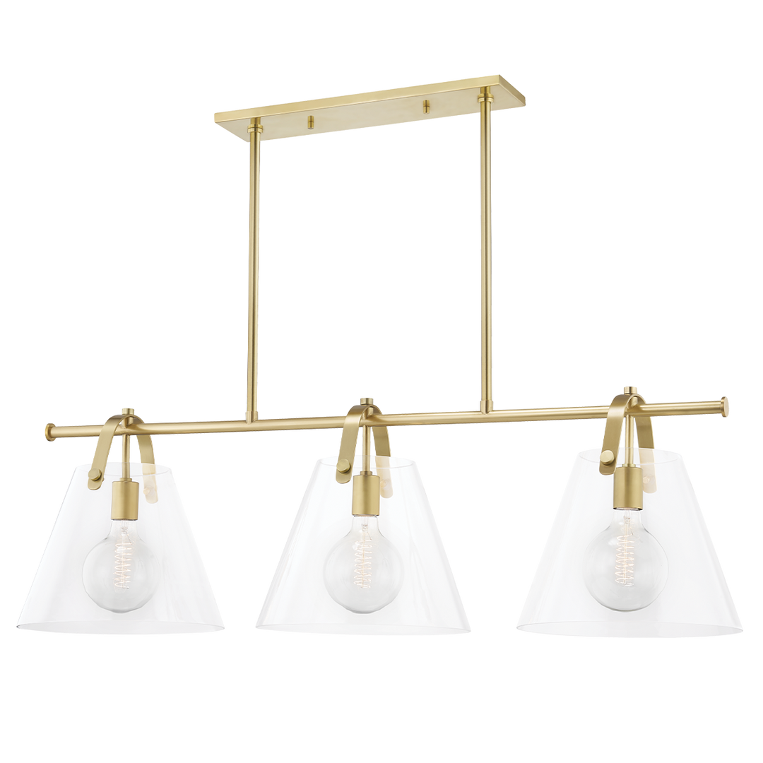 Karin 3 Lights Island Light-Mitzi-HVL-H162903-AGB-ChandeliersAged Brass-1-France and Son