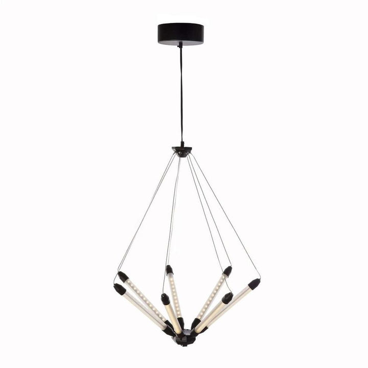 Kroon 7 Chandelier Black