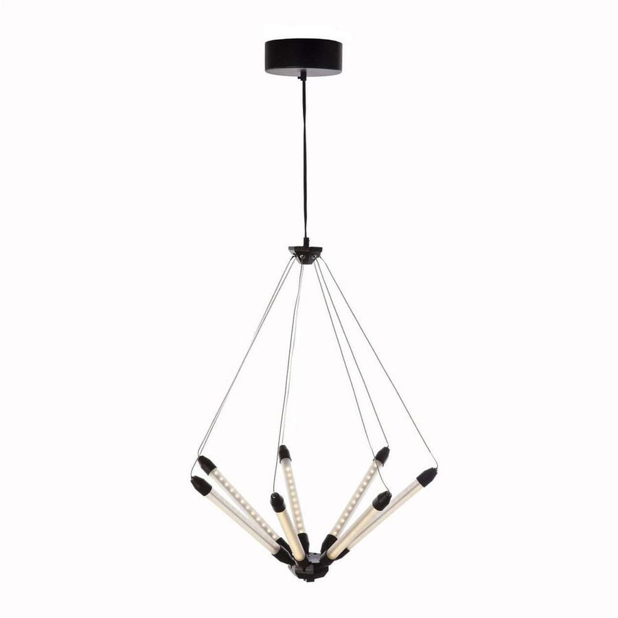 Kroon 7 Chandelier Black