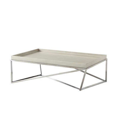 Crazy X Tray Cocktail Table-Theodore Alexander-THEO-TAS51012.C079-Coffee Tables-1-France and Son