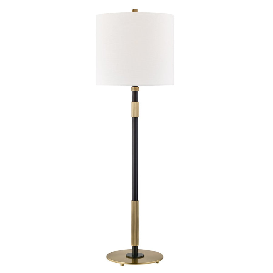 Bowery Table Lamp-Hudson Valley-HVL-L3720-AOB-Table LampsAged Old Bronze-1-France and Son