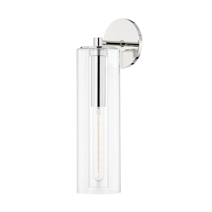 Belinda 1 Light Wall Sconce-Mitzi-HVL-H415101B-PN-Outdoor Wall SconcesPolished Nickel-4.75"-6-France and Son