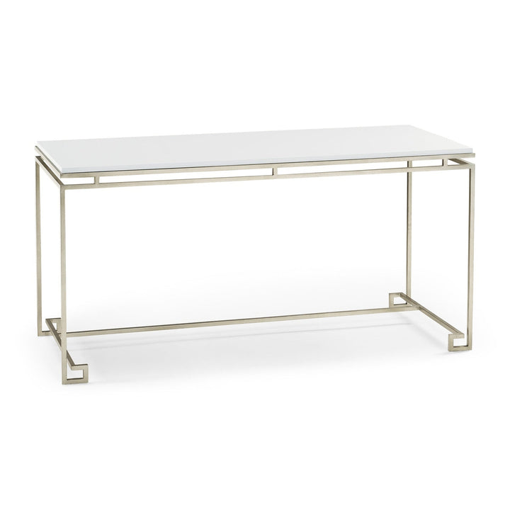 Modern Accents Writing Desk B-Jonathan Charles-JCHARLES-500382-SIL-LCD-Desks-1-France and Son