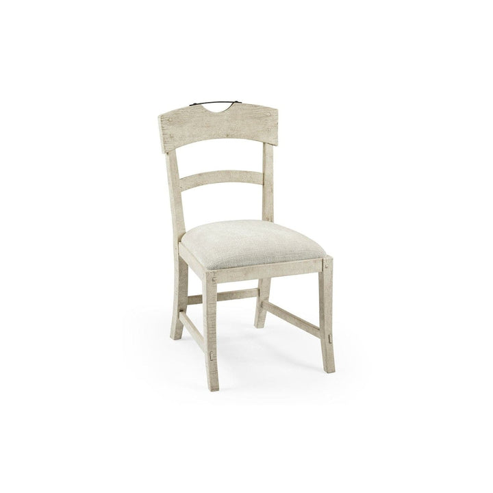 Casual Planked Dining Side Chair-Jonathan Charles-JCHARLES-491076-SC-DTW-F400-Dining ChairsWhitewash Driftwood-14-France and Son