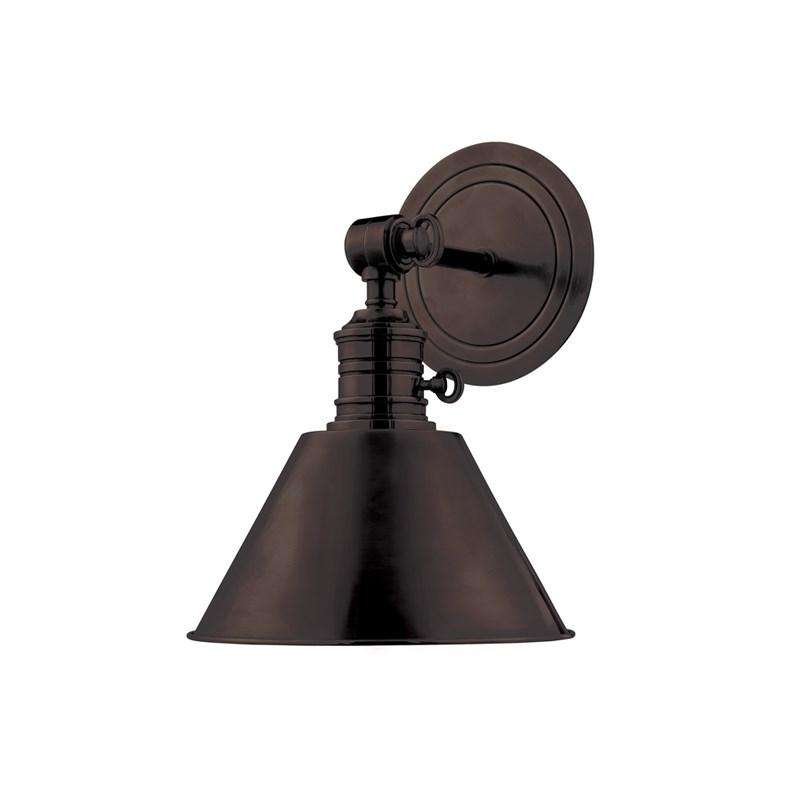 Garden City 1 Light Wall Sconce Old Bronze-Hudson Valley-HVL-8321-OB-Wall Lighting-1-France and Son