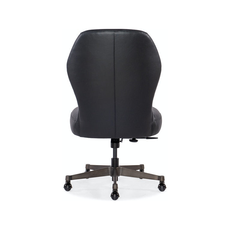 Executive Swivel Tilt Chair-Hooker-HOOKER-EC370-099-Task ChairsBlack-3-France and Son