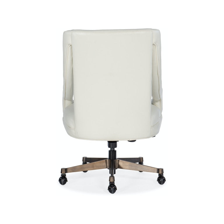 Meira Executive Swivel Tilt Chair-Hooker-HOOKER-EC414-002-Task ChairsWhite-3-France and Son