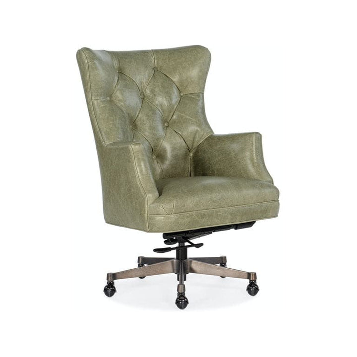 Brinley Executive Swivel Tilt Chair-Hooker-HOOKER-EC466-031-Task ChairsGreen-1-France and Son