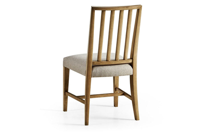 Umbra Swedish Side Chair-Jonathan Charles-JCHARLES-003-2-120-LMS-Dining ChairsLondon Mist-7-France and Son