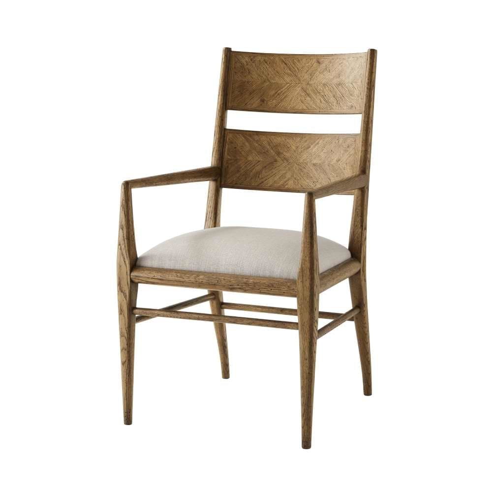 Nova Dining Arm Chair I-Theodore Alexander-THEO-TAS41023.1BUS-Dining ChairsDawn-2-France and Son