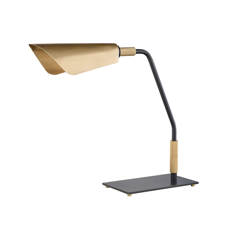 Bowery Task Lamp-Hudson Valley-HVL-L3730-AOB-Table LampsAged Old Bronze-1-France and Son