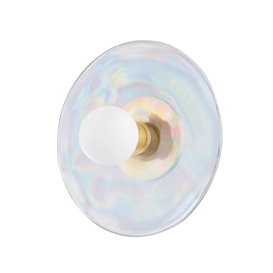 Giada - 1 Light Wall Sconce-Mitzi-HVL-H730101-AGB-1-France and Son