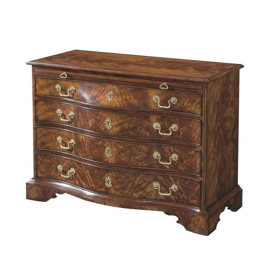 The India Silk Serpentine Chest-Theodore Alexander-THEO-AL60009-Dressers-1-France and Son