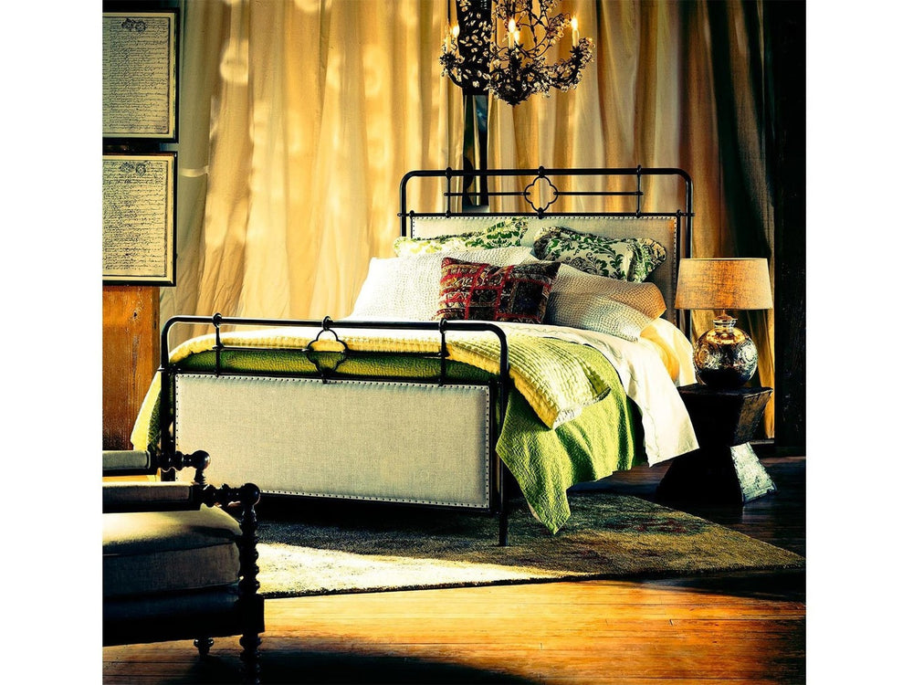 Upholstered Metal King Bed-Universal Furniture-UNIV-596320-Beds-2-France and Son