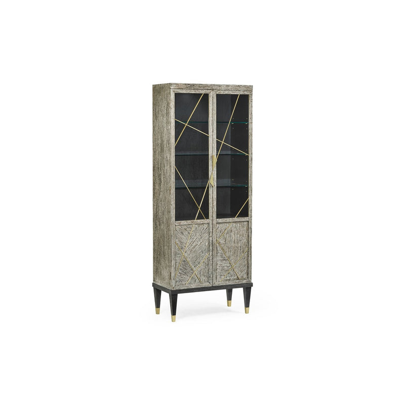 Geometric Display Cabinet-Jonathan Charles-JCHARLES-500291-DFO-Bookcases & Cabinets-1-France and Son
