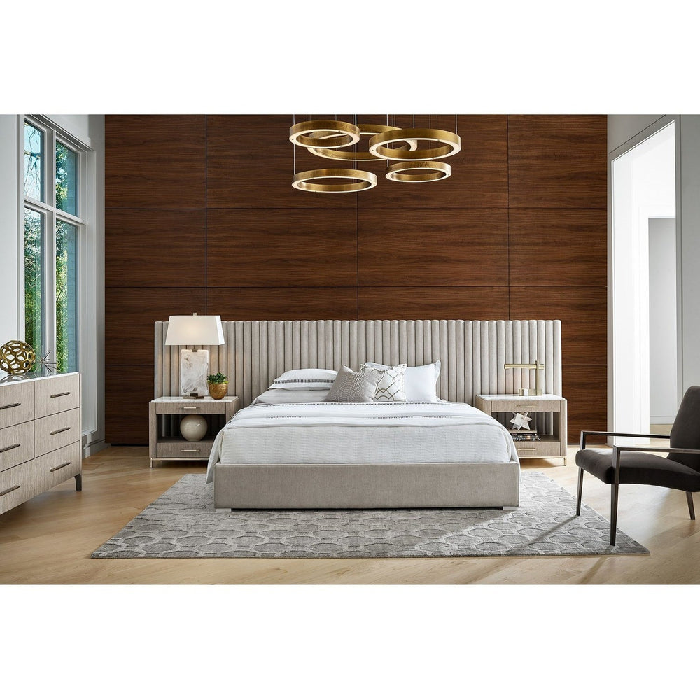 Modern Decker Wall Bed with Panels-Universal Furniture-UNIV-964220BW-BedsKing-2-France and Son