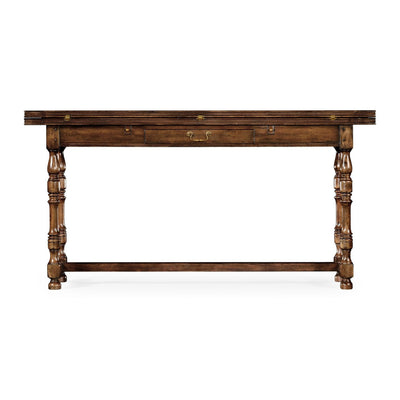 Small Hunt Table-Jonathan Charles-JCHARLES-492704-DTM-Dining TablesMedium Driftwood-9-France and Son