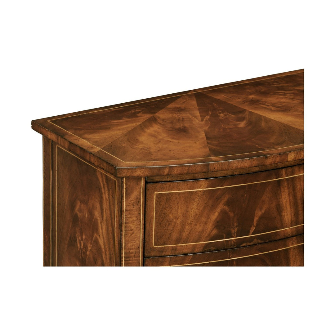 Biedermeier style mahogany bow front chest-Jonathan Charles-JCHARLES-494023-LAM-Dressers-3-France and Son
