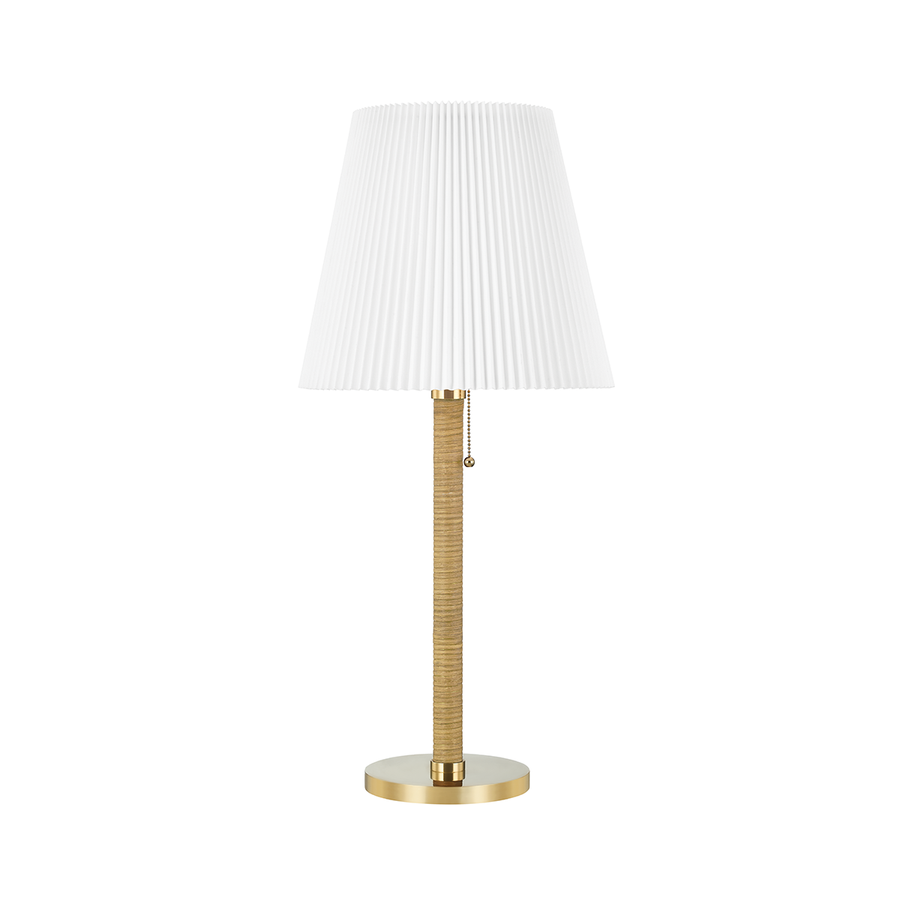 Dorset - 1 Light Table Lamp-Hudson Valley-HVL-MDSL513-AGB-Table Lamps-1-France and Son