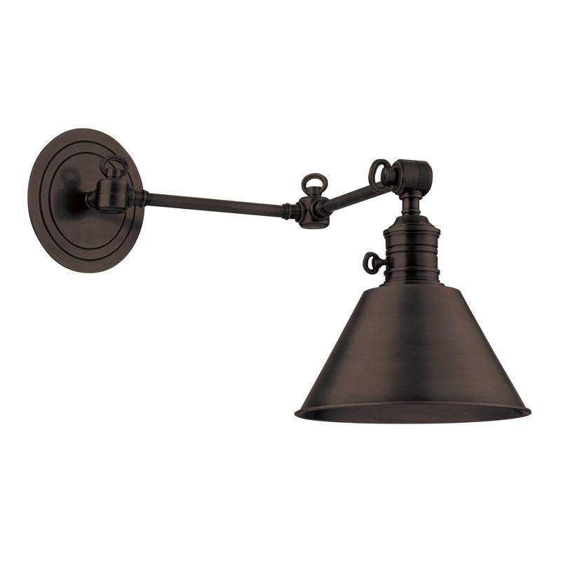 Garden City 1 Light Wall Sconce Old Bronze-Hudson Valley-HVL-8322-OB-Wall Lighting-1-France and Son