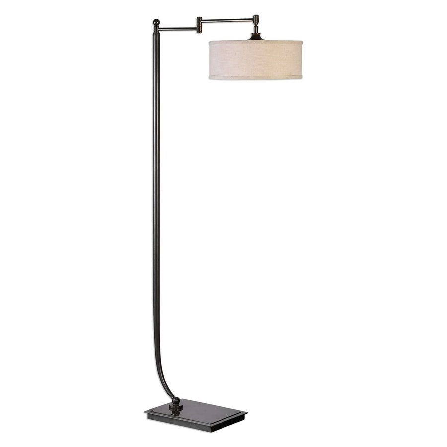 Lamine Dark Bronze Floor Lamp-Uttermost-UTTM-28080-1-Floor Lamps-1-France and Son