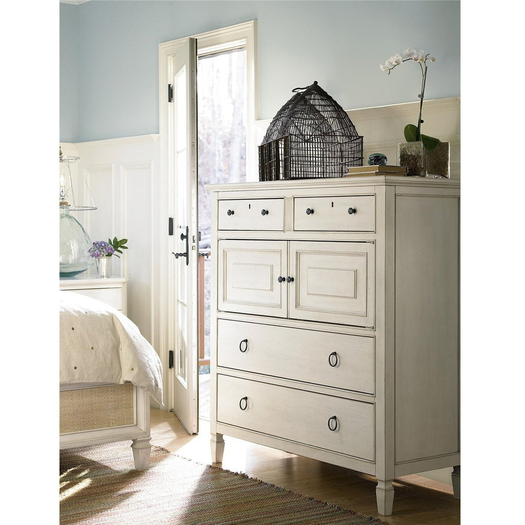 Summer Hill Collection - Dressing Chest-Universal Furniture-UNIV-987175-DressersCotton Cream-3-France and Son