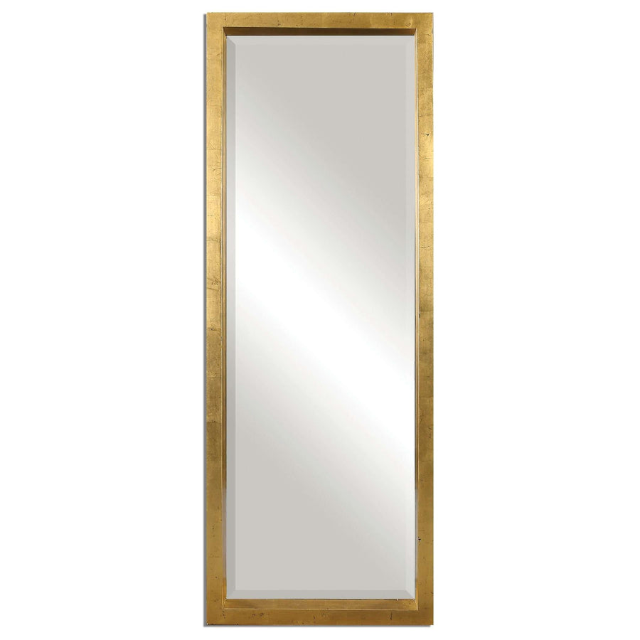 Edmonton Gold Leaner Mirror-Uttermost-UTTM-14554-Mirrors-1-France and Son