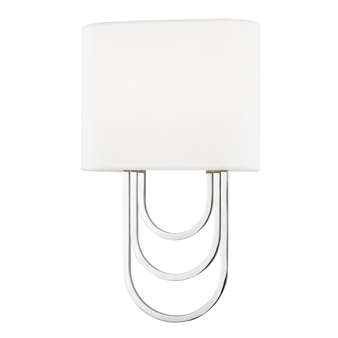 Farah 2 Light Wall Sconce-Mitzi-HVL-H210102-PN-Wall LightingPolished Nickel-3-France and Son