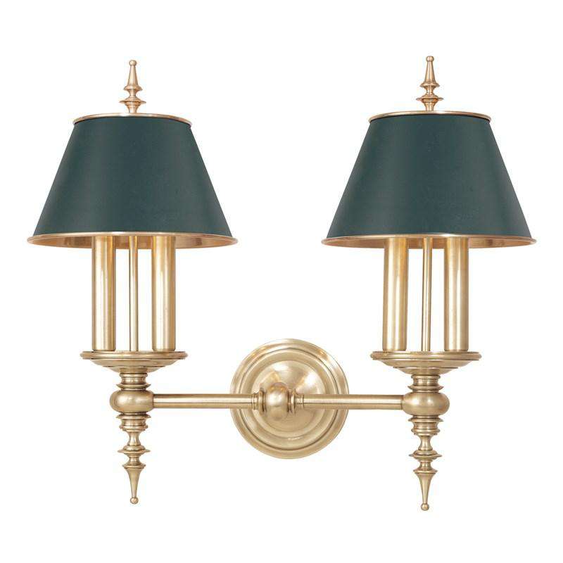 Cheshire 4 Light Wall Sconce Aged Brass-Hudson Valley-HVL-9502-AGB-Wall Lighting-1-France and Son