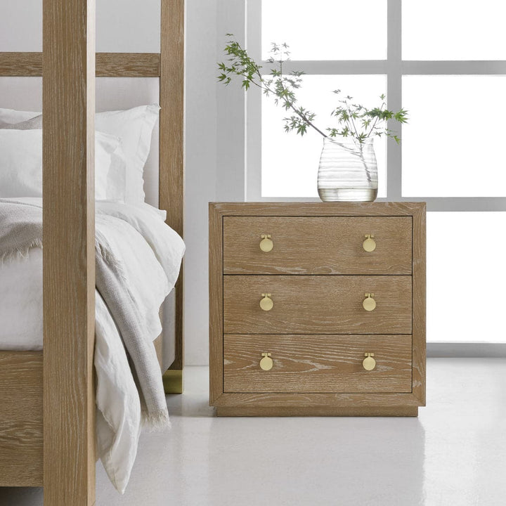 Mirage Bedside Chest - Oak-Modern History-MODERN-MH1115F01-Sideboards & Credenzas-2-France and Son